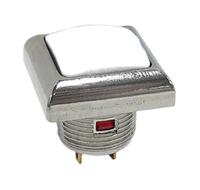891-9826 RS PRO Miniature Push Button Switch, Momentary, Panel Mount, 13.6mm Cutout, SPST, 250 V ac @ 200 mA, 50 V dc @ 200 mA,