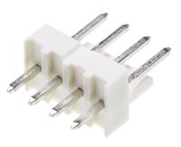 22-23-2041 Molex KK 254 Series Straight Through Hole Pin Header, 4 Contact(s), 2.54 mm Pitch, 1 Row, Unshrouded