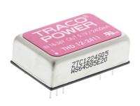 thd-12-2411 TRACOPOWER THD 12 DC-DC Converter, 5V dc/ 2.4A Output, 18 → 36 V dc Input, 12W, Through Hole, +85°C Max Temp