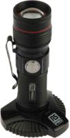 176-6035 RS PRO LED Pocket Torch Black - Rechargeable 300 lm, 93 mm