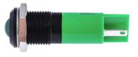 210-872 RS PRO Green Panel Mount Indicator, 24V dc, 14mm Mounting Hole Size, Solder Tab Termination