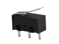 saj101xbl0n74sdtptq TE Connectivity Lever Snap Action Micro Switch, PCB Terminal, 0.1A at 30VDC, SPDT