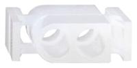 1-350344-0 TE Connectivity, Commercial MATE-N-LOK Male Connector Housing, 6mm Pitch, 2 Way, 1 Row
