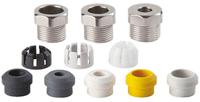 pxm70880507 Bulgin 7000 Series Black, Grey, White, Yellow Metal Cable Gland Kit, 5mm min., 7mm max., IP66, IP68, IP69K