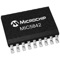 mic5842ywm Microchip MIC5842YWM 8-stage Surface Mount Shift Register MIC, 18-Pin SOIC W