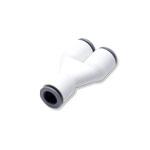 6340-12-00wp2 Legris LF6300 LIQUIfit Series Y Tube-to-Tube Adaptor, Push In 12 mm to Push In 12 mm, Tube-to-Tube Connection Style