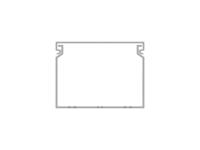 1set411110r0000 ABS, PC Cable Trunking Accessory, 80 x 60mm