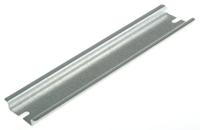miv-15-din-35-rail Fibox Steel Unperforated DIN Rail, Top Hat Compatible, 150mm x 35mm x 7.5mm