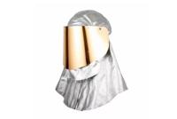 7100257936-m-307 3M Versaflo Black, White Safety Helmet with Chin Strap, Ventilated