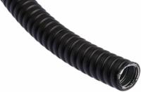 fsu20b-10m Flexicon Flexible Conduit, 20mm Nominal Diameter, Galvanised Steel, Black