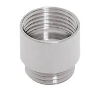 52104493 Lapp Cable Gland Adaptor, PG11 Exterior Thread, M20 Interior Thread, Nickel Plated Brass, SKINDICHT Series
