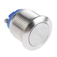 av091003c910 APEM Push Button Switch, Momentary, Panel Mount, 19.2mm Cutout, SPST, 24/48V dc