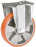 26158 LAG Fixed Castor Wheel, 200kg Capacity, 125mm Wheel
