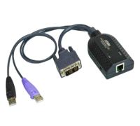 ka7166 Aten USB A to DVI Adapter, 1 Supported Display(s) - 1920 x 1200