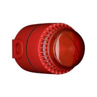 640451full-0079x Eaton Red Sounder Beacon, 18 → 24 V dc, IP55, IP65, Wall Mount, 101dB at 1 Metre