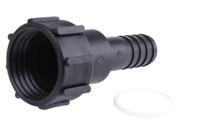 ibf125ht-pg Snaplock Hose Connector, Straight IBC Adaptor 1-1/4in 1-1/4in ID