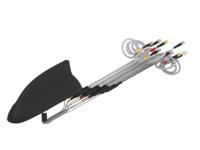 l001044-02 TE Connectivity L001044-02 Whip Multiband Antenna with SMA, SMA RP Connector, 5G, GNSS, Wi-Fi