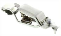 205-406 RS PRO Crocodile Clip Crocodile Clip Connection, Zinc-Plated Steel Contact, 20A, Silver