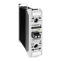 gnr30bczh Crouzet GNR Series Solid State Relay, 30 A Load, DIN Rail Mount, 660 V ac Load, 140 V ac Control