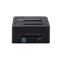 unidocku33 StarTech.com USB 3.0 Hard Drive Docking Station for 2 Drives IDE, SATA Hard Drive 2.5 x 3.5in