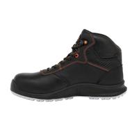 07road9834pt42 Parade 07ROAD Unisex Black Composite Toe Capped Safety Shoes, UK 8, EU 42
