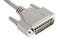 1656301 Phoenix Contact Male 25 Pin D-sub to Female 25 Pin D-sub Serial Cable, 2m PVC