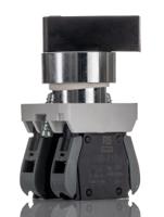 265-7655 RS PRO Knob Selector Switch - (1NO) 30mm Cutout Diameter, Illuminated 3 Positions
