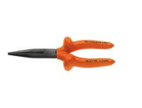 18520avse Facom Long Nose Pliers, 200 mm Overall, Straight Tip, VDE/1000V, 69mm Jaw