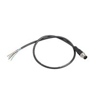 xzcp1541l5 Telemecanique Sensors Male 4 way M12 to 4 way Free End Sensor Actuator Cable, 5 m