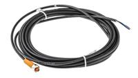 evc151 ifm electronic Straight Female 4 way M8 to Unterminated Sensor Actuator Cable, 5m