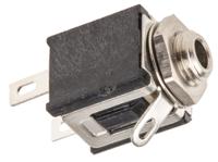 mdsl2a Switchcraft Jack Connector 2.5 mm Chassis Mount Mono Socket, 2Pole