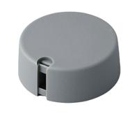 a1040068 OKW 40mm Grey Potentiometer Knob for 6mm Shaft Round Shaft, A1040068