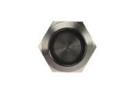mpi002termbl Bulgin MPI002 Series Illuminated Push Button Switch, Momentary, Panel Mount, 19.2mm Cutout, SPST, Blue LED, 24V dc, IP66