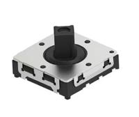 2425755-1 TE Connectivity Black Cap Tactile Switch, Single Pole Five Throw 50mA 4mm Surface Mount