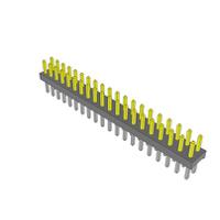 tmm-120-01-s-d Samtec TMM Series Right Angle Through Hole PCB Header, 40 Contact(s), 2 mm Pitch, 2 Row, Unshrouded