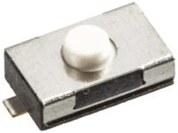 434111025826 Wurth Elektronik White Tactile Switch, SPST 50 mA @ 12 V dc 0.8mm Surface Mount