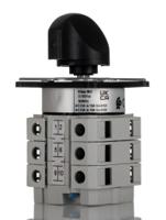 265-7668 RS PRO, 3PDT 3 Position 60° Changeover Cam Switch, 500V ac, 16A, Knob Actuator