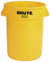 fg263200yel Rubbermaid Commercial Products BRUTE 121L Yellow Polyethylene Waste Bin