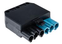 3436202102 Wieland GST18i6 Series Mini Connector, 6-Pole, Male, Cable Mount, 20A