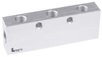 3313-13-17-03 Legris 3313 6 Outlet Manifold, G 3/8 G 1/4