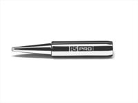 202-4516 RS PRO 1.6 mm Straight Chisel Soldering Iron Tip for use with RS PRO Soldering Irons & Stations