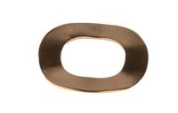 289-708 RS PRO Copper Crinkle Locking & Anti-Vibration Washer, M8, BS 4463