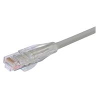 trd815gry-5 L-ComTRD, 5ft Cat5e, Grey RJ45 to Male RJ45 Male Unshielded, Terminated PVC Sheath