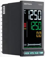1250-d-r00-00000-1-g Gefran 1250 PID Temperature Controller, 48 x 96mm, 2 Output Logic, Relay, 100 → 240 V ac Supply Voltage