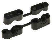 234-10100-kk1-pa6hir-bk HellermannTyton Black Polyamide Cable clip, 5.7mm Max. Bundle