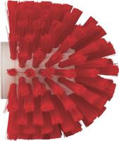 53801754 Vikan Medium Bristle Red Scrub Brush, 60mm bristle length, Polyester, Polypropylene, Stainless Steel bristle material