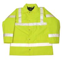 geraint-l Orbit International HV10 Yellow Unisex Hi Vis Jacket, L
