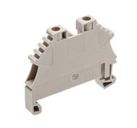 1040800000 Weidmuller  W Series Dark Beige, 4mm², Single-Level, Screw Termination