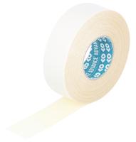 at302 Advance Tapes AT302 White Double Sided Cloth Tape, 0.25mm Thick, 20 N/cm, Cloth Backing, 50mm x 50m