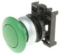 78639354-m22-dp-gm22-a Eaton RMQ Titan M22 Series Green Momentary Push Button Head, 22mm Cutout, IP69K